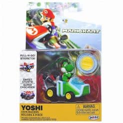 Alternative view of Super Mario coin racer Yoshi