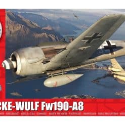 Alternative view of Airfix Focke-Wulf Fw190-A8 A01020A koottava pienoismalli