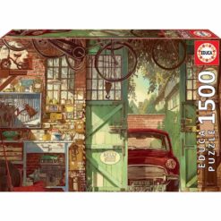 Palapeli 1500 autotalli