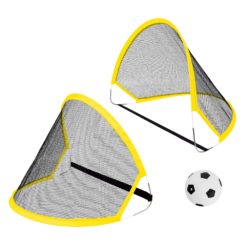 Jalkapallomaali 2 kpl ja pallo