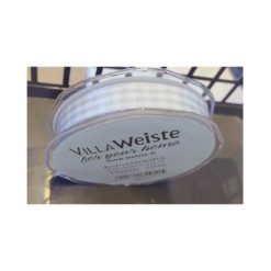 Ruutunauha vaal.harmaa/valk. 20 m