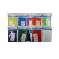 Kirjekuoret ja kortit perusvärit värilajitelma