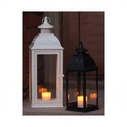 Alternative view of Lyhtykynttilä 5 kpl valkoinen