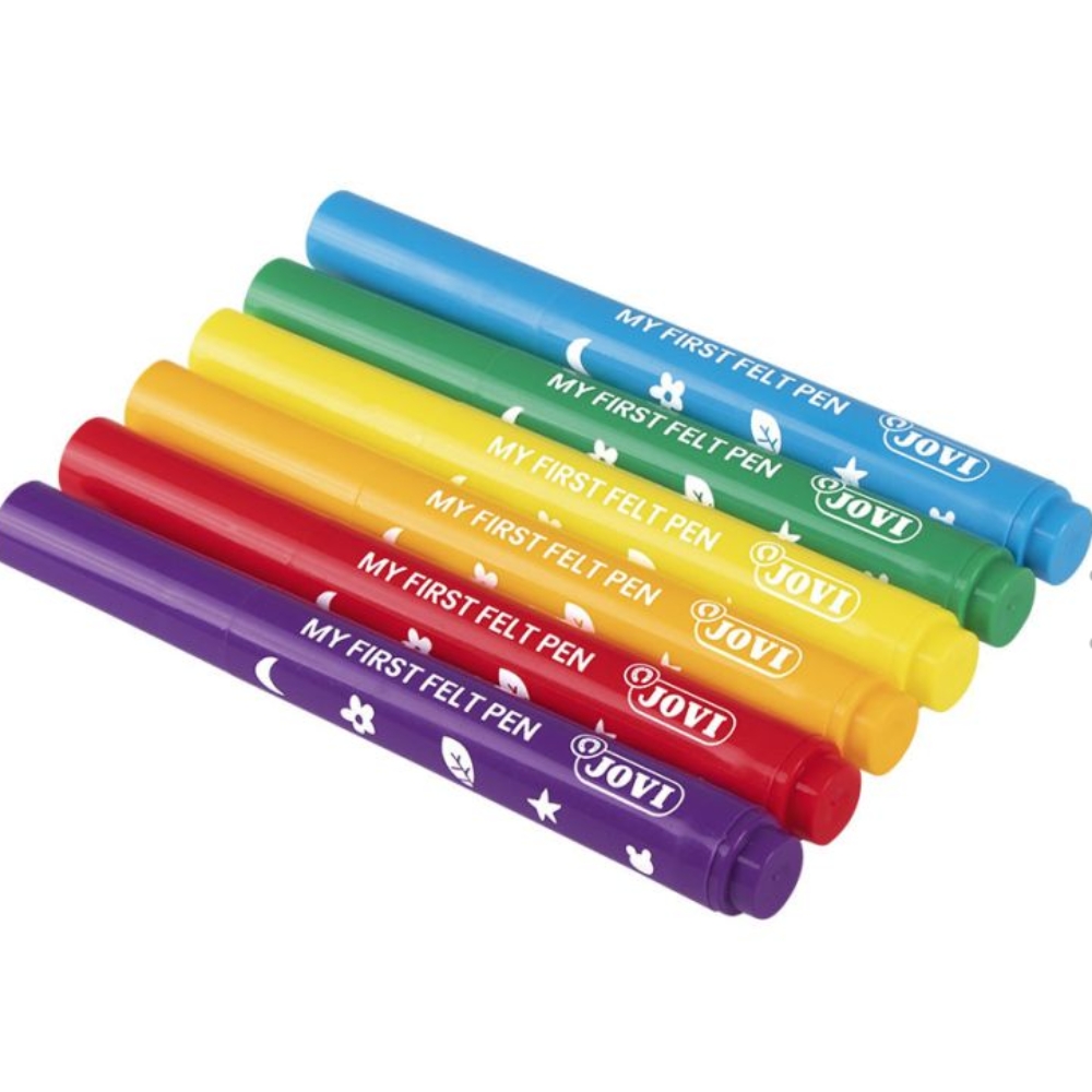 Huopakynä My First 6 värikynää