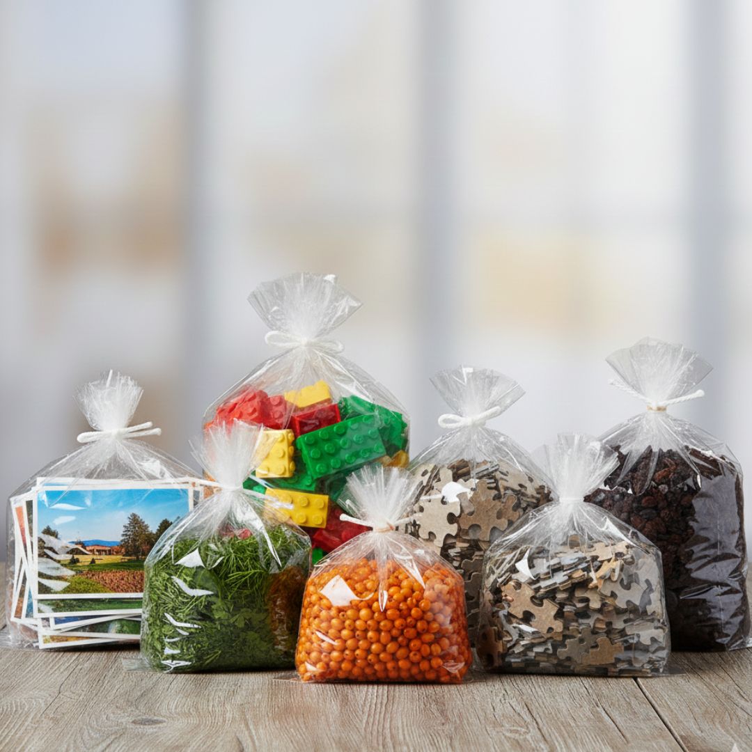 pienet elintarvike muovipussit pehmeät suomalaiset