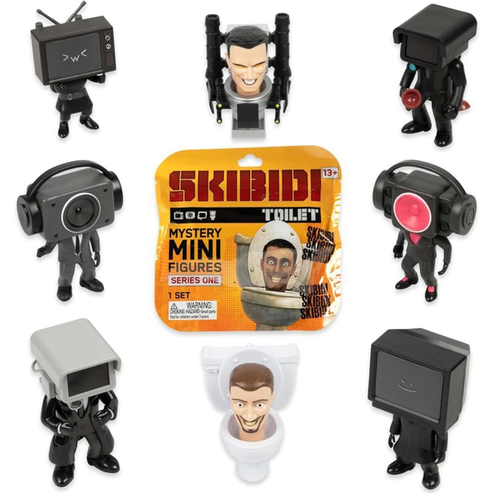 Skibidi Toilet mystery mini figures