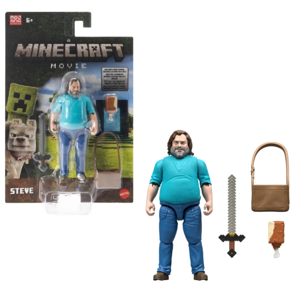 Minecraft Movie Steve 10 cm