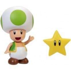 Alternative view of Super Mario hahmo 10  cm Green Toad