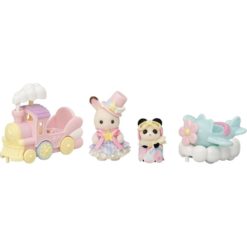 Alternative view of Sylvanian Families huvipuisto juna ja lentokone 5819