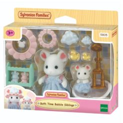 Sylvanian Families sisarukset kylvyssä 5805
