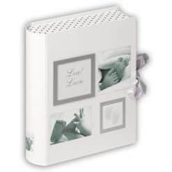 Alternative view of Vauvan muistojenlaatikko iso harmaa